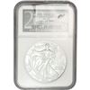 Image 1 : 2001 Silver Eagle NGC MS69 20th Anniv.