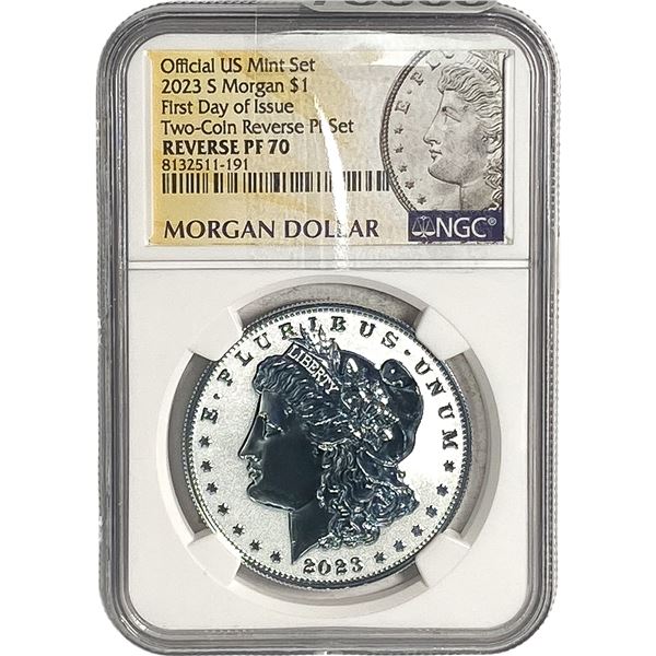 2023-S Morgan Silver Dollar NGC Rev PF70