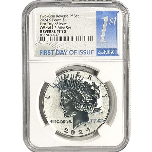2024-S Silver Peace Dollar NGC Rev PF70