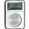 2002 Silver Eagle NGC MS69 20th Anniv.