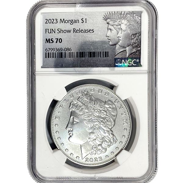 2023 Morgan Silver Dollar NGC MS70