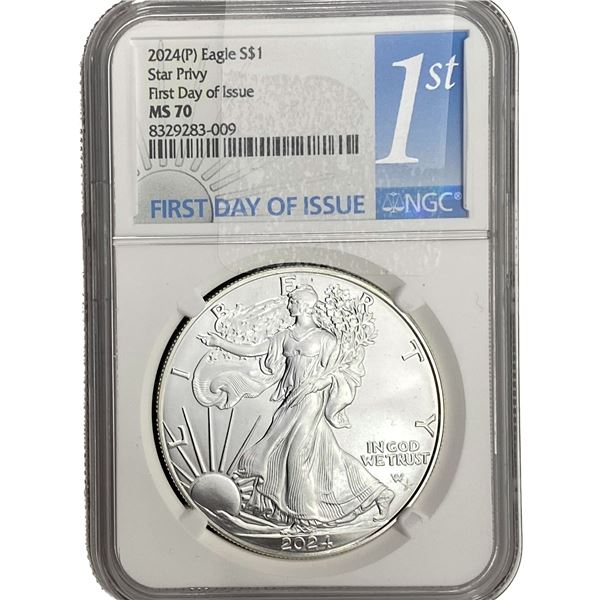 2024-(P) Silver Eagle NGC MS70