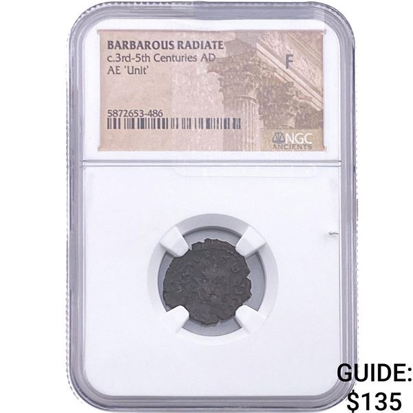 Barbarous Radiate c.3rd-5th Centuries AD AE 'Unit' NGC F