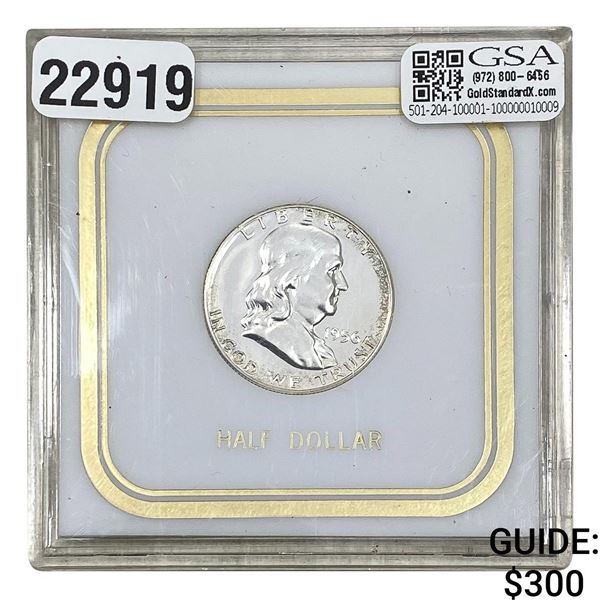 1956 Franklin Half Dollar