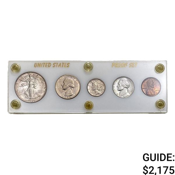 1940 U.S. Proof Set 1C-50C