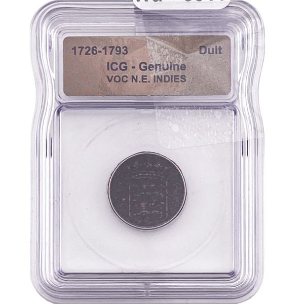 1726-1793 VOC N.E. Indies Duit ICG Genuine
