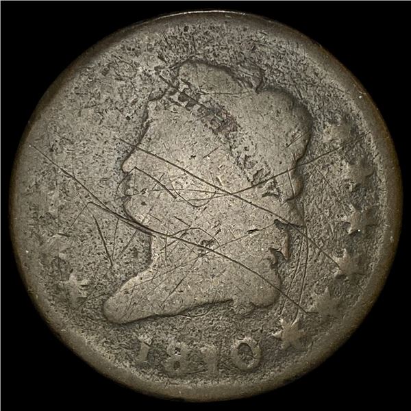 1810 Classic Head Large Cent NICELY CIRCULATED