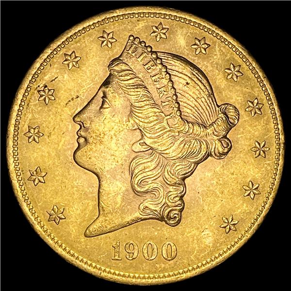 1900 Liberty Head $20 Double Eagle UNCIRCULATED