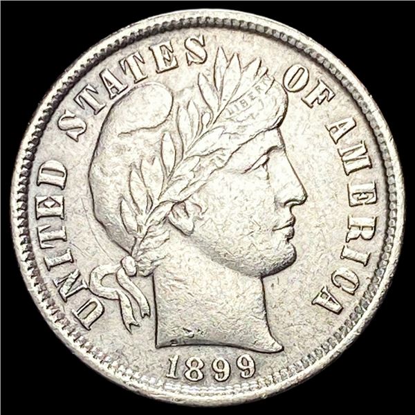 1899 Barber Dime CLOSELY UNCIRCULATED