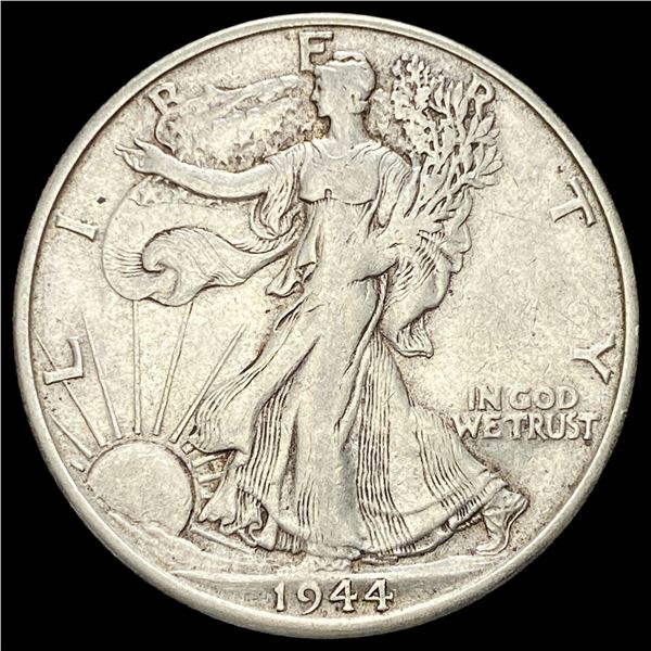 1944-S Silver Half Dollar (Walking Liberty) NEARLY UNCIRCULATED