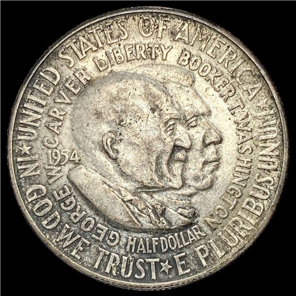 1954-S Silver Booker T. Washington Half Dollar UNCIRCULATED