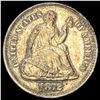 Image 1 : 1872-S Silver Half Dime CLOSELY UNCIRCULATED