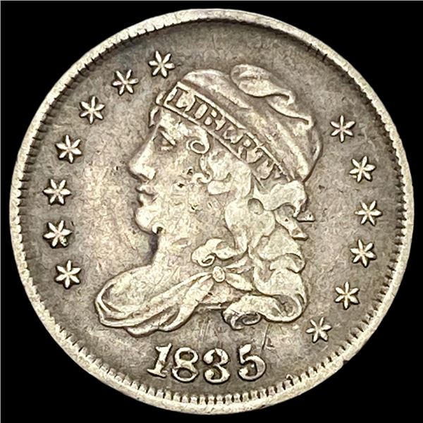 1835 Capped Bust Half Dime LIGHTLY CIRCULATED