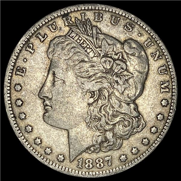 1887-O Silver Morgan Dollar NEARLY UNCIRCULATED