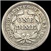 Image 2 : 1853 Seated Liberty Dime (Arrows) NEARLY UNCIRCULATED