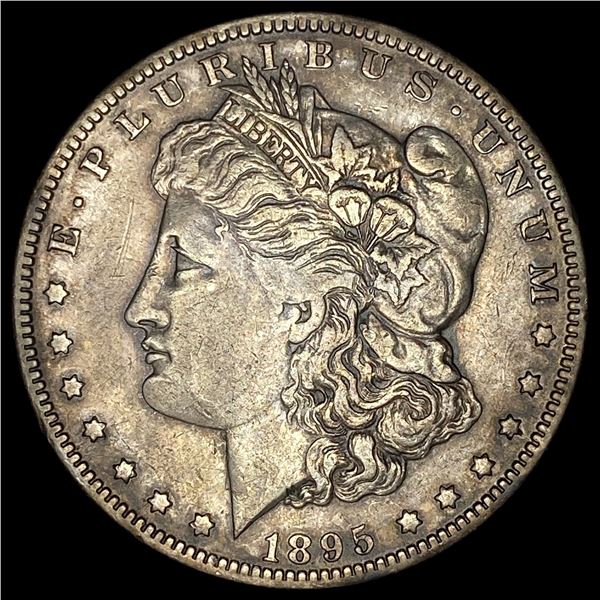 1895-O Silver Morgan Dollar NEARLY UNCIRCULATED