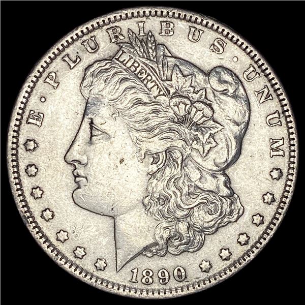 1890 Morgan Silver Dollar CLOSELY UNCIRCULATED