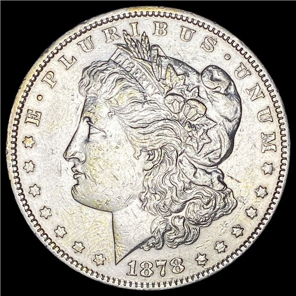 1878 Silver Morgan Dollar CHOICE AU