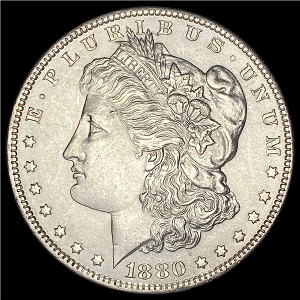 1880 Morgan Silver Dollar CLOSELY UNCIRCULATED