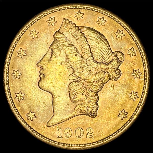 1902-S Gold $20 Liberty Head Double Eagle UNCIRCULATED