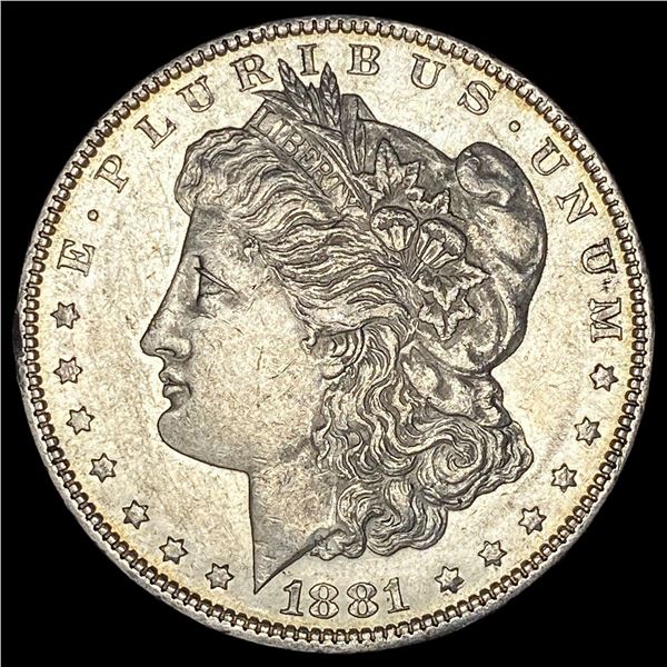 1881-S Silver Morgan Dollar CHOICE AU