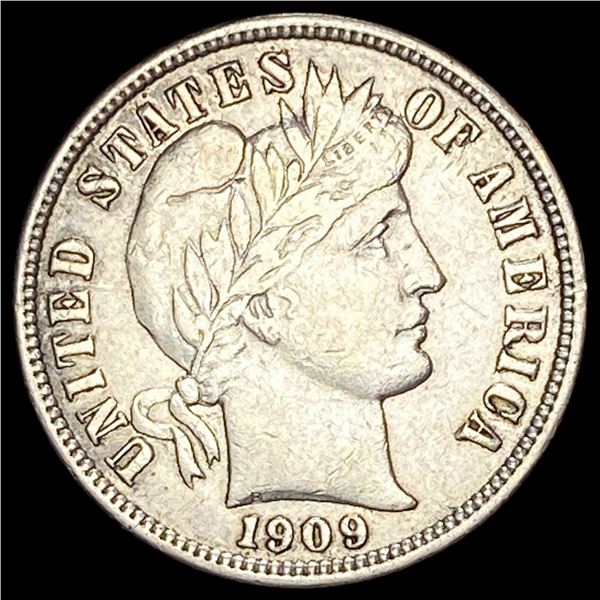 1909-O Silver Barber Dime CLOSELY UNCIRCULATED
