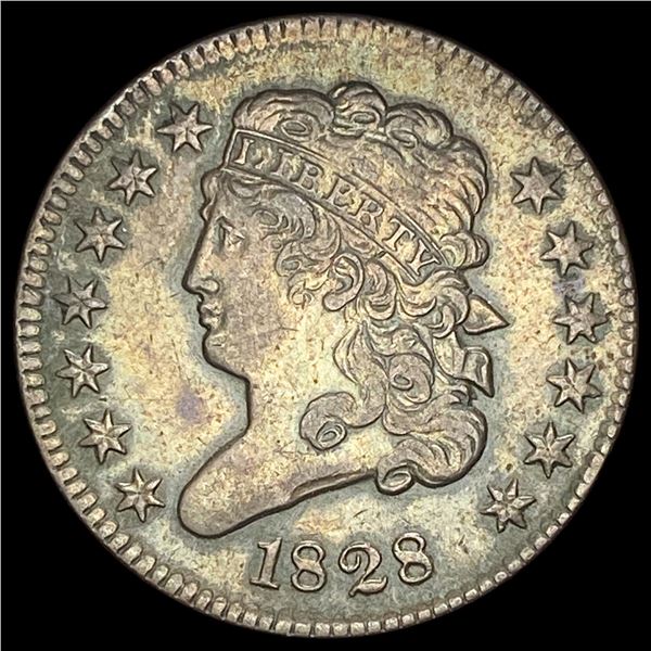 1828 Copper Half Cent CLOSELY UNCIRCULATED