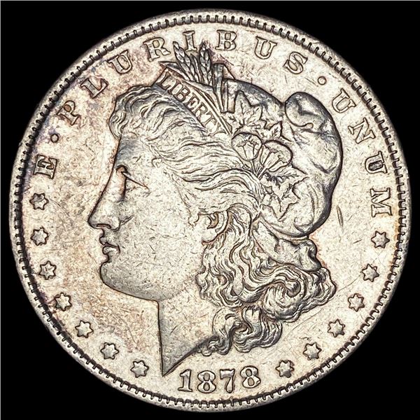 1878-S Silver Morgan Dollar CLOSELY UNCIRCULATED