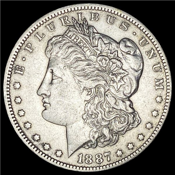 1887 Silver Morgan Dollar CHOICE AU