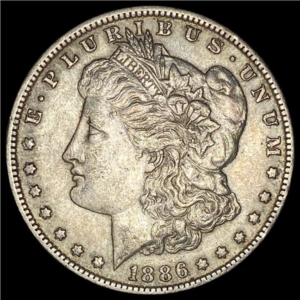 1886-O Silver Morgan Dollar CLOSELY UNCIRCULATED