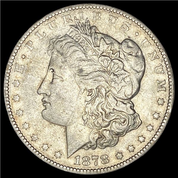1878 Silver Morgan Dollar LIGHTLY CIRCULATED