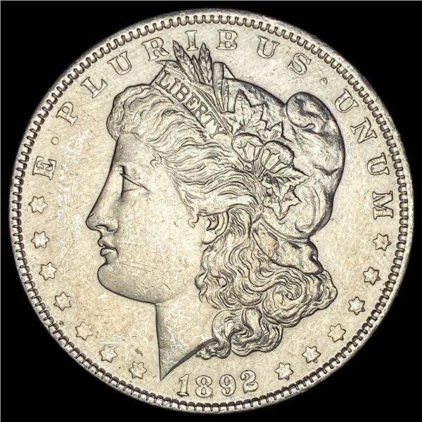 1892 Silver Morgan Dollar CHOICE AU