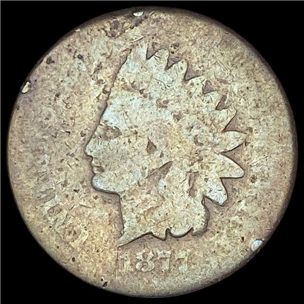 1877 Indian Head Cent NICELY CIRCULATED