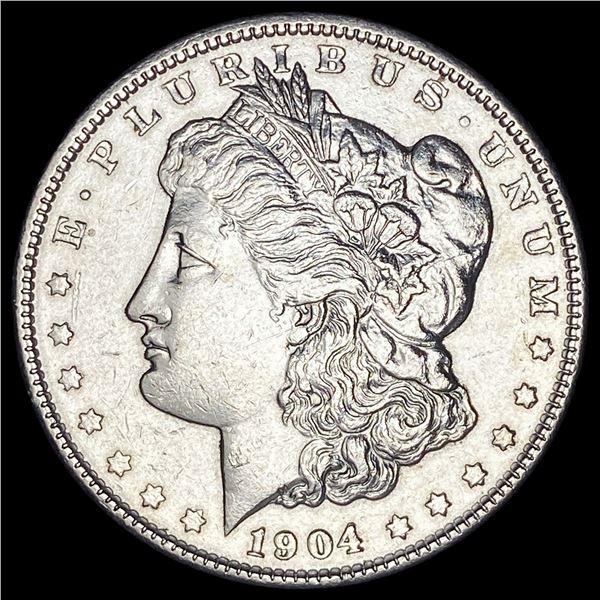 1904-O Silver Morgan Dollar CHOICE AU