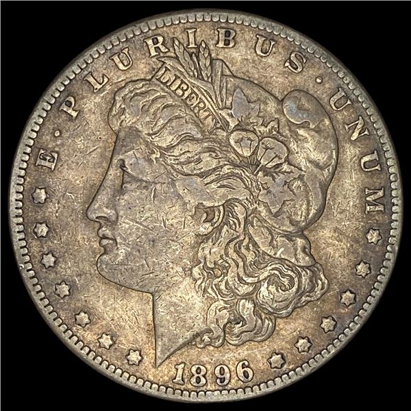 1896-S Silver Morgan Dollar LIGHTLY CIRCULATED