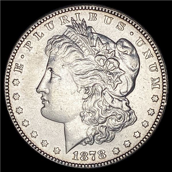 1878 Silver Morgan Dollar CLOSELY UNCIRCULATED