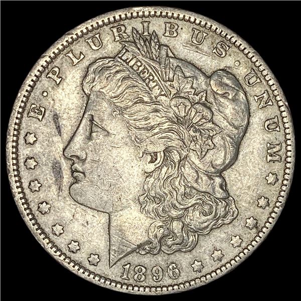 1896-O Silver Morgan Dollar NEARLY UNCIRCULATED