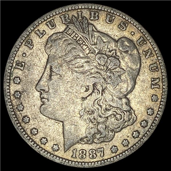 1887-O Silver Morgan Dollar NEARLY UNCIRCULATED
