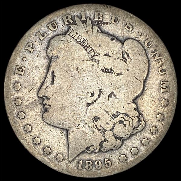 1895-S Silver Morgan Dollar NICELY CIRCULATED