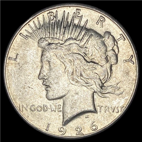 1926-S Silver Peace Dollar CLOSELY UNCIRCULATED