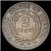 1864 Bronze 2 Cents NEARLY UNCIRCULATED