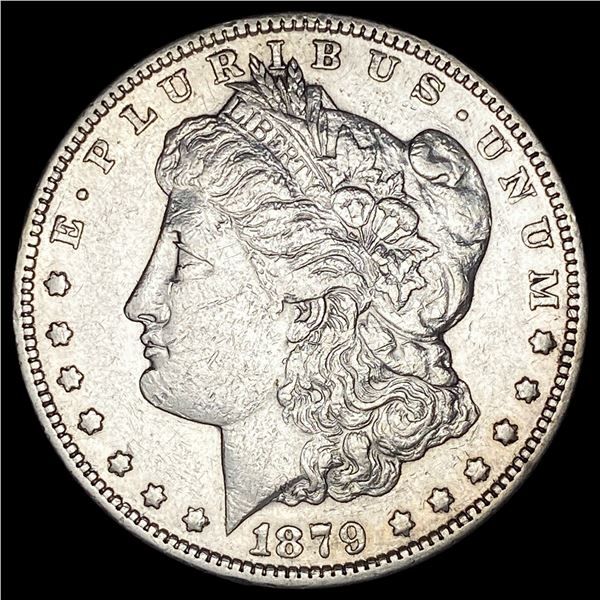 1879-S Silver Morgan Dollar CLOSELY UNCIRCULATED