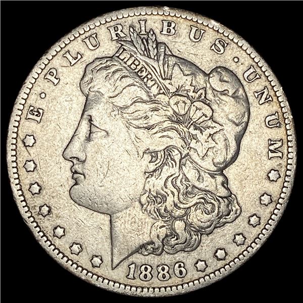 1886-O Silver Morgan Dollar LIGHTLY CIRCULATED