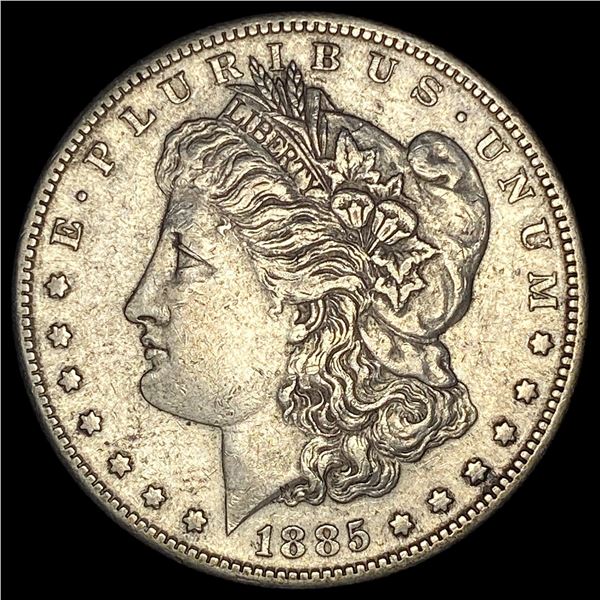 1885-S Silver Morgan Dollar CLOSELY UNCIRCULATED