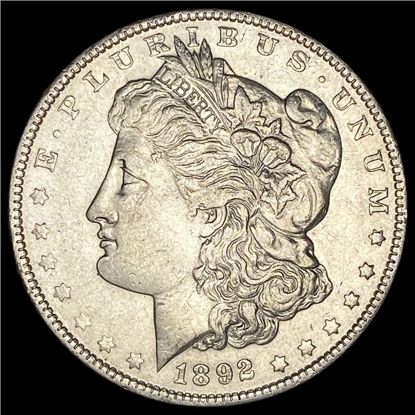 1892-S Silver Morgan Dollar CHOICE AU