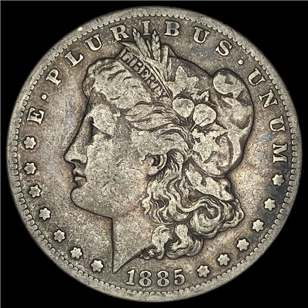 1885-S Silver Morgan Dollar LIGHTLY CIRCULATED
