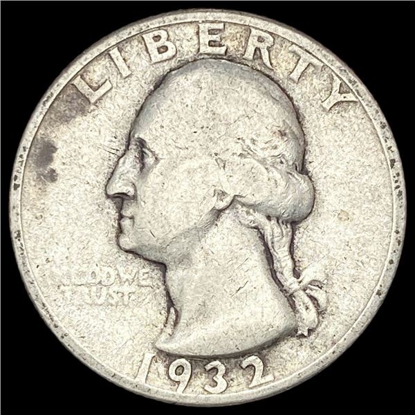 1932-D Silver Washington Quarter LIGHTLY CIRCULATED