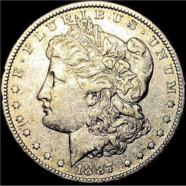 1887-S Silver Morgan Dollar CLOSELY UNCIRCULATED