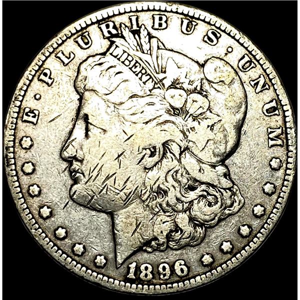 1896-O Silver Morgan Dollar HIGH GRADE