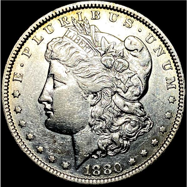 1880-S Silver Morgan Dollar CLOSELY UNCIRCULATED